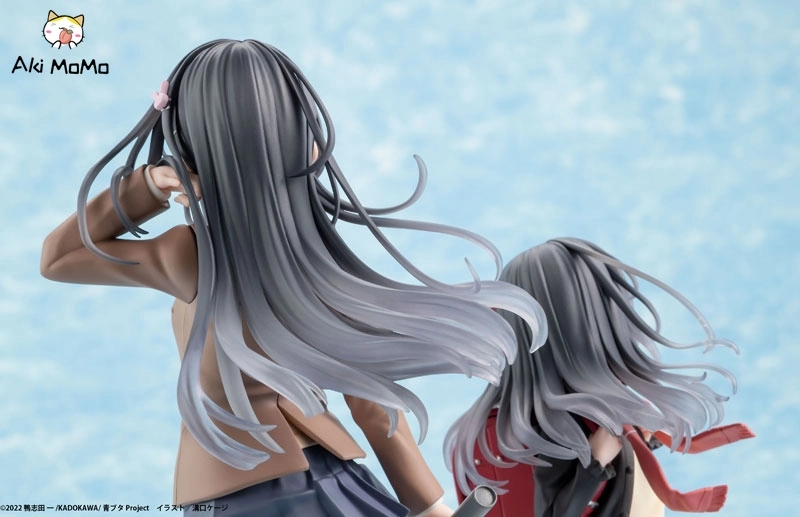 KADOKAWA KDcolle Rascal Does Not Dream of a Knapsack Kid Mai Sakurajima High School Graduation Ver. &amp; Knapsack Kid KADOKAWA Special Set Figure