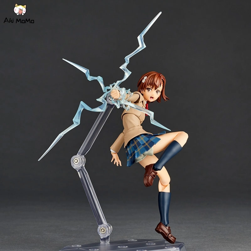 Kaiyodo Revoltech Amazing Yamaguchi Toaru Kagaku no Railgun Mikoto Misaka Winter Uniform Ver.