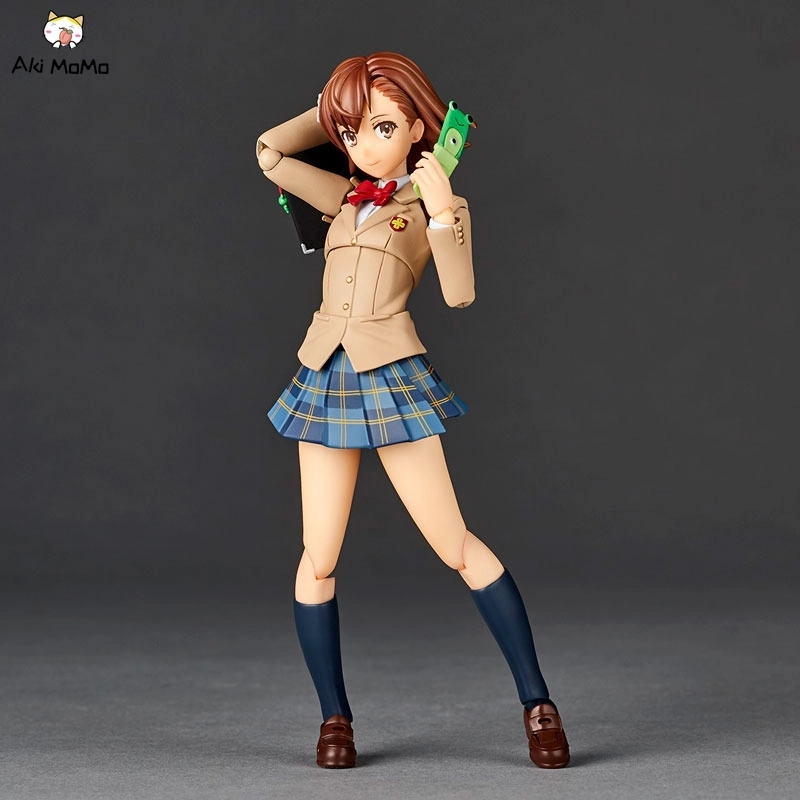 Kaiyodo Revoltech Amazing Yamaguchi Toaru Kagaku no Railgun Mikoto Misaka Winter Uniform Ver.