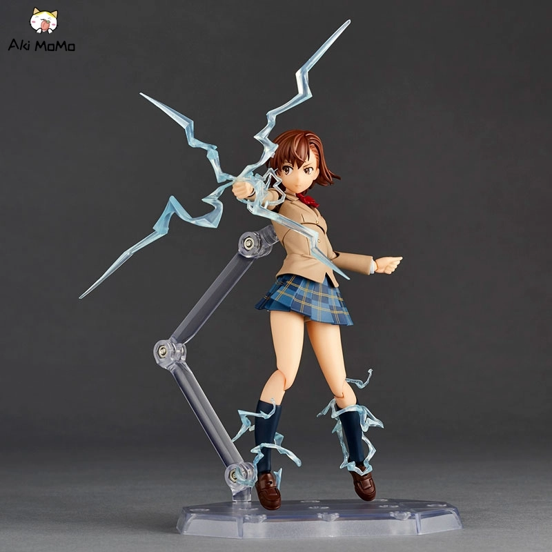 Kaiyodo Revoltech Amazing Yamaguchi Toaru Kagaku no Railgun Mikoto Misaka Winter Uniform Ver.