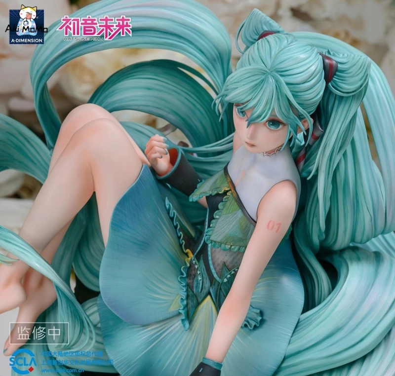 A . DIMENSION Vocaloid Hatsune Miku Wei Lai Zhi Lei Ver. 1/6 Figure