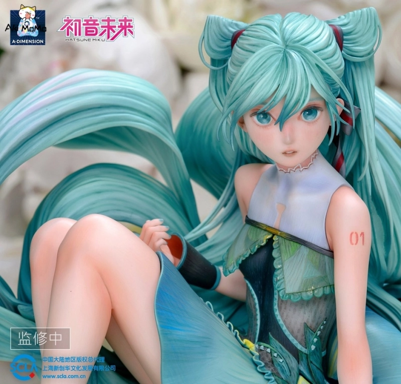 A . DIMENSION Vocaloid Hatsune Miku Wei Lai Zhi Lei Ver. 1/6 Figure
