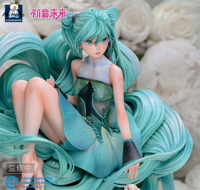 A . DIMENSION Vocaloid Hatsune Miku Wei Lai Zhi Lei Ver. 1/6 Figure
