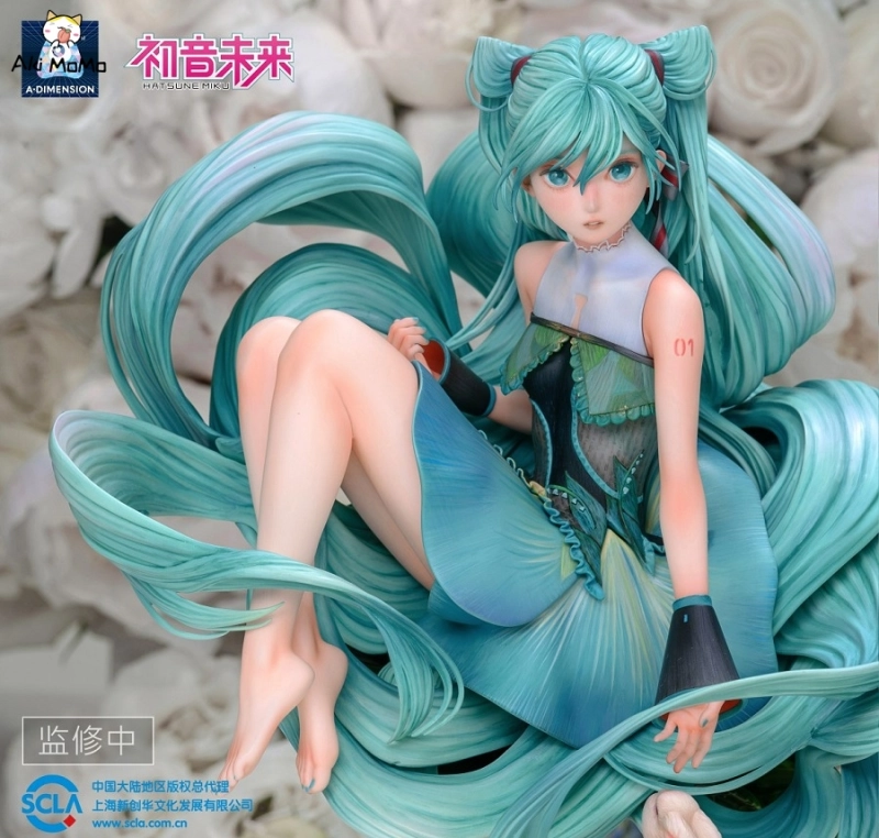 A . DIMENSION Vocaloid Hatsune Miku Wei Lai Zhi Lei Ver. 1/6 Figure