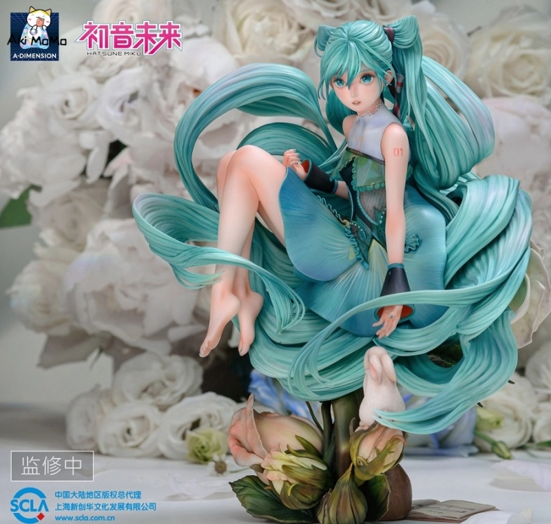 A . DIMENSION Vocaloid Hatsune Miku Wei Lai Zhi Lei Ver. 1/6 Figure