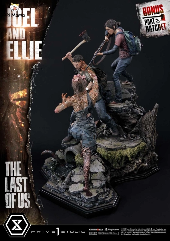 Prime 1 Studio The Last of Us Part1 Joel &amp; Ellie Deluxe Bonus Version 1/3 Statue UPMTLOU-03DXS