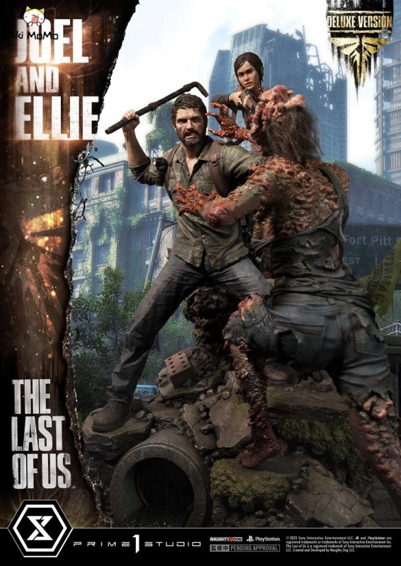 Prime 1 Studio The Last of Us Part1 Joel &amp; Ellie Deluxe Bonus Version 1/3 Statue UPMTLOU-03DXS