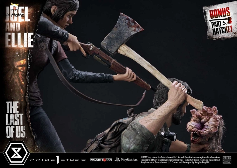 Prime 1 Studio The Last of Us Part1 Joel &amp; Ellie Deluxe Bonus Version 1/3 Statue UPMTLOU-03DXS