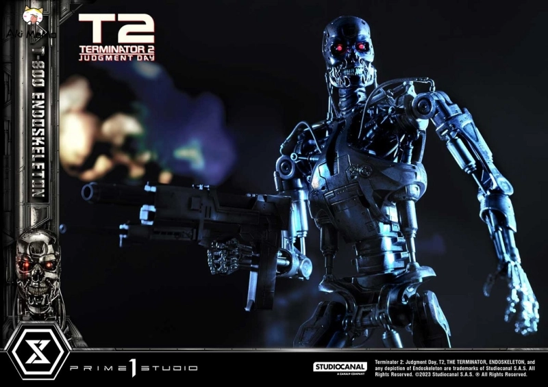 Prime 1 Studio Terminator 2: Judgment Day T-800 Endoskeleton Regular Version 1/3 Statue MMT2-01