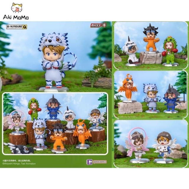 (In Stock) Bandai Namco Entertainment CHINA Digimon Adventure Doll Costume Ver. Vol 2 Blind Box (Set of 8)
