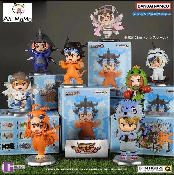 (In Stock) Bandai Namco Entertainment CHINA Digimon Adventure Doll Costume Ver. Vol 2 Blind Box (Set of 8)