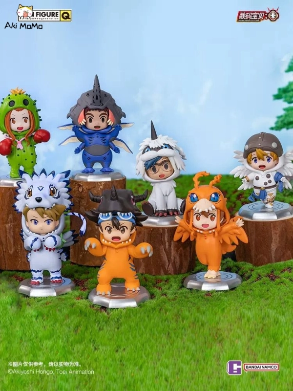 (In Stock) Bandai Namco Entertainment CHINA Digimon Adventure Doll Costume Ver. Vol 2 Blind Box (Set of 8)