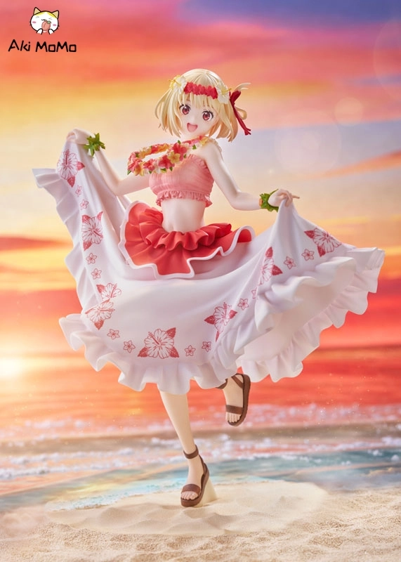 Claynel Lycoris Recoil Chisato Nishikigi Hawaii Ver. 1/7 Scale Figure