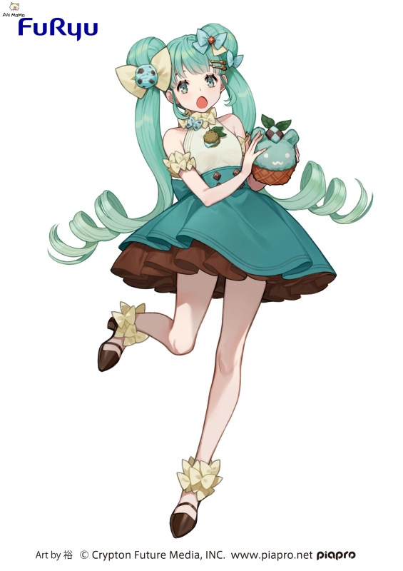 FuRyu Hatsune Miku Sweet Sweets Figure Hatsune Miku, Chocolate Mint Figure (Reissue)
