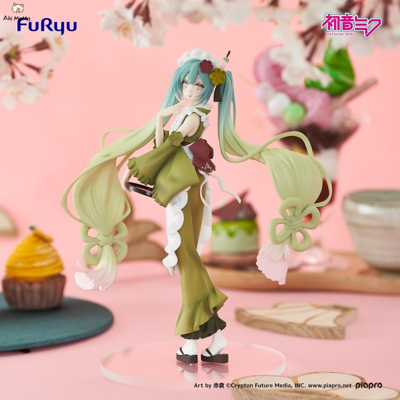 FuRyu Piapro Characters Hatsune Miku Sweet Sweets Matcha Parfait (Reissue)