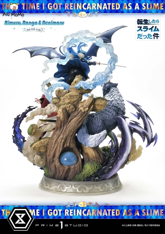 Prime 1 Studio That Time I Got Reincarnated as a Slime Rimuru, Ranga &amp; Benimaru 1/6 Statue CMTSR-01
