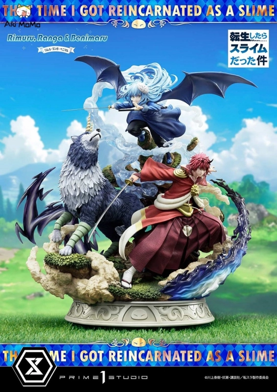 Prime 1 Studio That Time I Got Reincarnated as a Slime Rimuru, Ranga &amp; Benimaru 1/6 Statue CMTSR-01