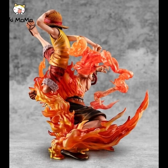 MegaHouse Portrait.Of.Pirates One Piece NEO-MAXIMUM Luffy & Ace 20th LIMITED Ver. Figure