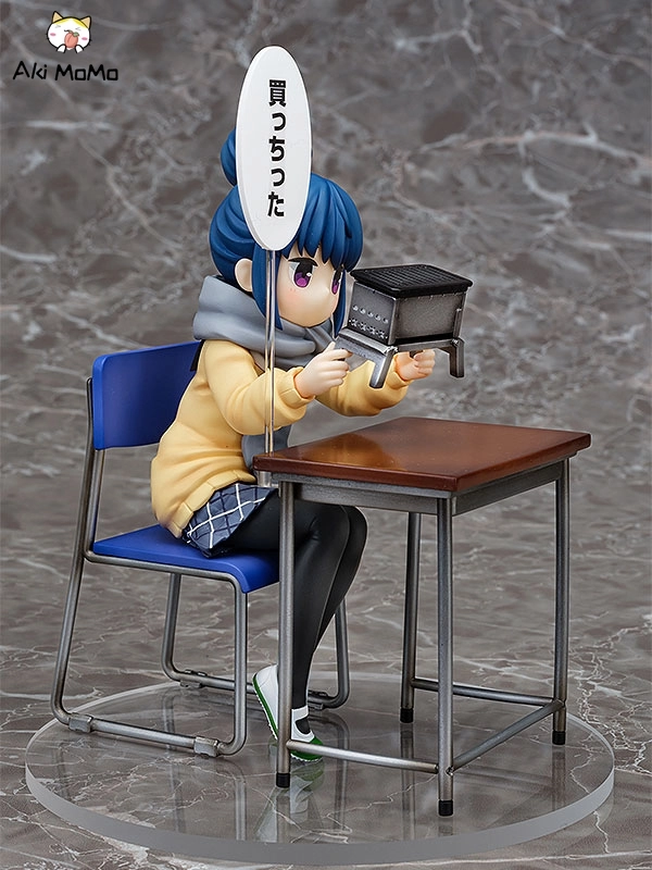 THE KLOCKWORX Yuru Camp Rin Shima Look What I Bought Ver. 1/7 Figure