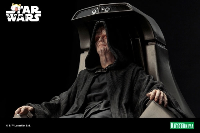 Kotobukiya ARTFX+ Star Wars Emperor Palpatine 1/10 Easy Assembly Kit