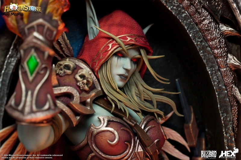 HEX Collectibles Blizzard Games Hearthstone 10th Anniversary Limited Edition Sylvanas Windrunner Card Art Frame