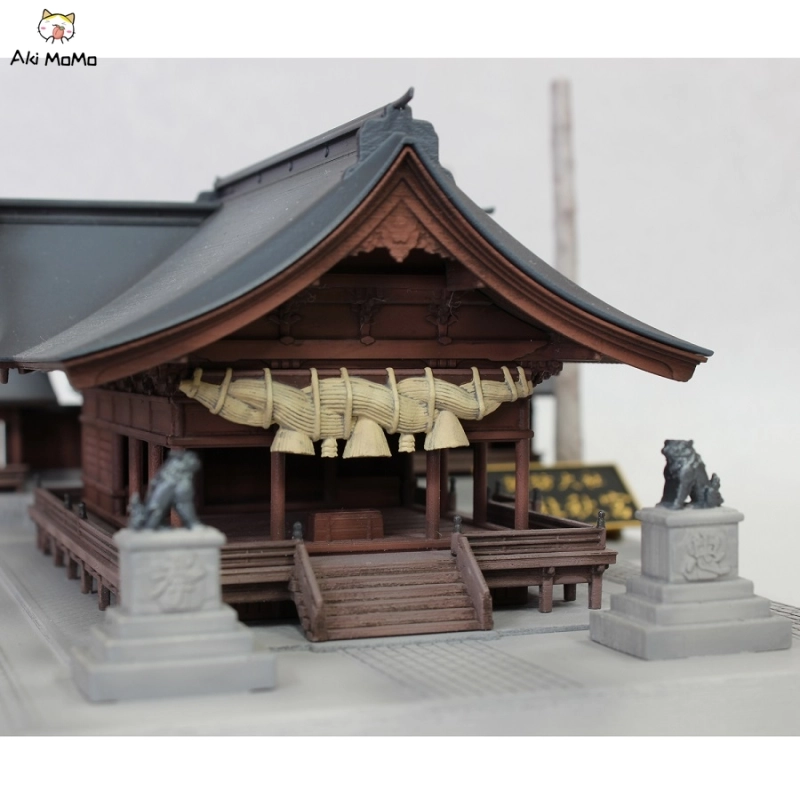 PLUM 1/150 Scale Plastic Kit Shinano no Kuni Ichinomiya Suwa Taisha Shimosha Akimiya