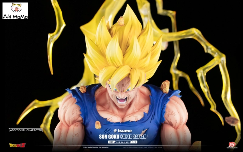 Dragon Ball Son Goku Super Saiyan 1/4 Statue By Tsume Art