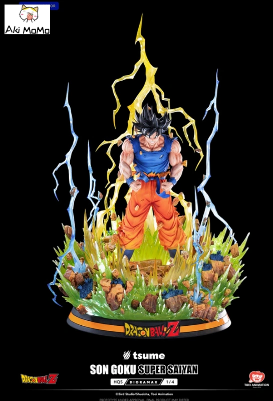 Dragon Ball Son Goku Super Saiyan 1/4 Statue By Tsume Art