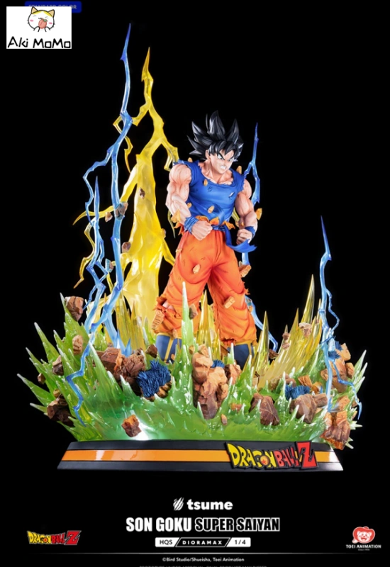 Dragon Ball Son Goku Super Saiyan 1/4 Statue By Tsume Art