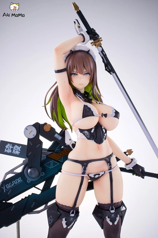 SkyTube Nidy-2D- Original PIXEL PHILIA 18 "Meido-Busou: Blade" DX ver. illustration by Nidy-2D- 1/7 Figure