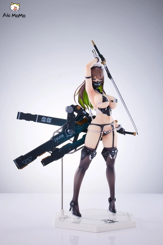 SkyTube Nidy-2D- Original PIXEL PHILIA 18 "Meido-Busou: Blade" DX ver. illustration by Nidy-2D- 1/7 Figure