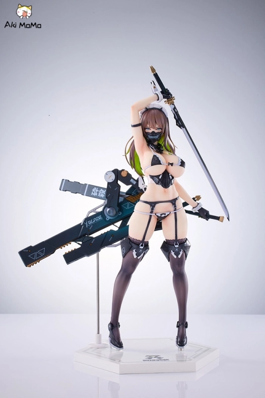 SkyTube Nidy-2D- Original PIXEL PHILIA 18 "Meido-Busou: Blade" DX ver. illustration by Nidy-2D- 1/7 Figure