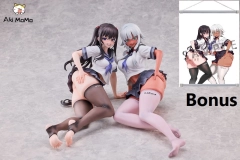 PURE World Where the Thickness of a Girl's Thighs is Equal to Her Social Status Raura Aiza & Iroha Shishikura 1/5 Figure