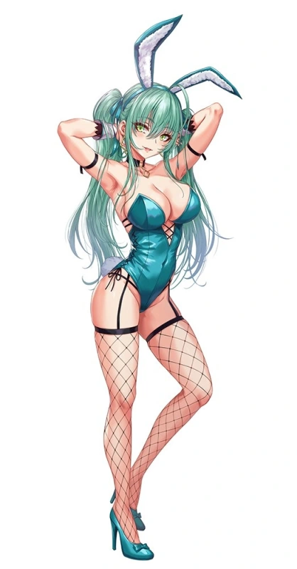 PartyLook Green Bunny Girl 1/4 Figure