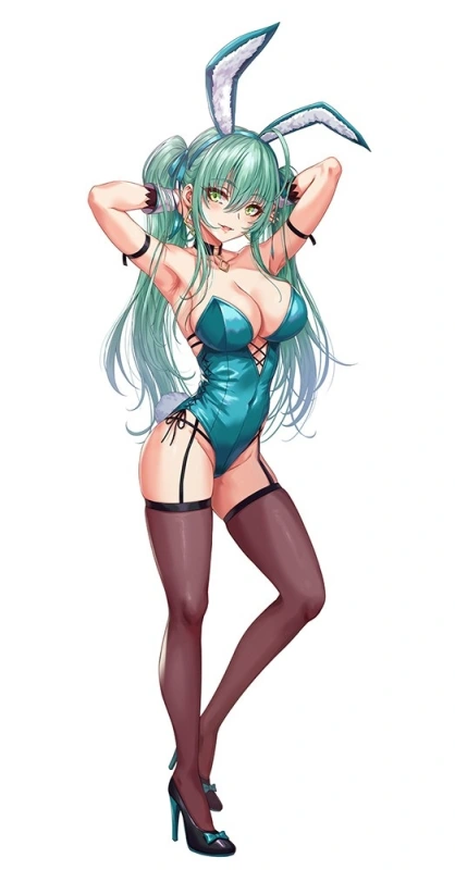 PartyLook Green Bunny Girl 1/4 Figure