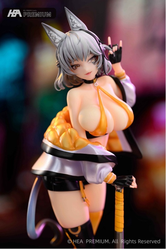 HEA PREMIUM Cat Girl Deano baseball Ver. Figure