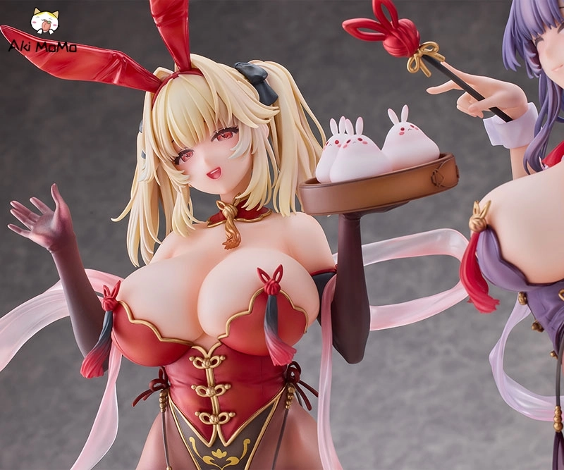 BINDing Yuri & Stella Cheongsam Bunny Yuri & Stella 1/4 Scale Figure (Single Shipment)