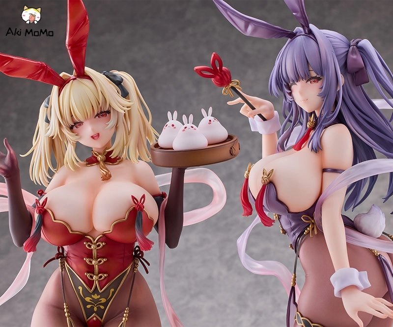 BINDing Yuri & Stella Cheongsam Bunny Yuri & Stella 1/4 Scale Figure (Single Shipment)