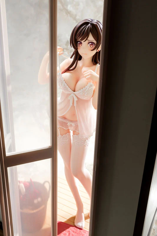 Hakoiri Musume Rent-A-Girlfriend MIZUHARA Chizuru in see-through lingerie  Angel White Ver. 1/6 Figure