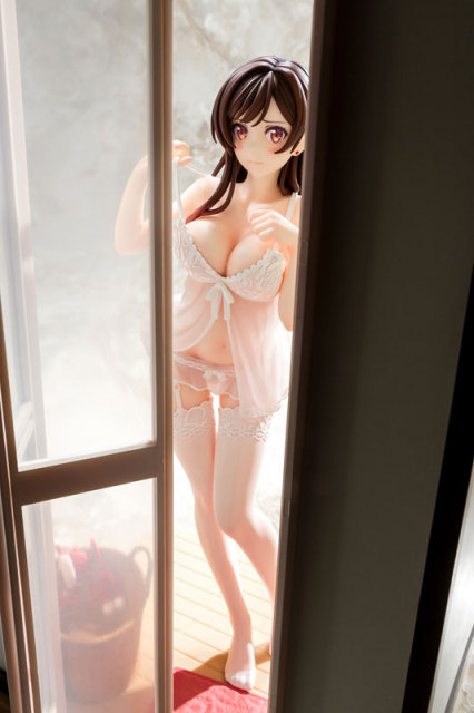 Hakoiri Musume Rent-A-Girlfriend MIZUHARA Chizuru in see-through lingerie  Angel White Ver. 1/6 Figure