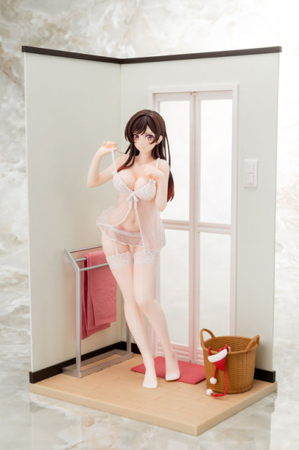 Hakoiri Musume Rent-A-Girlfriend MIZUHARA Chizuru in see-through lingerie  Angel White Ver. 1/6 Figure