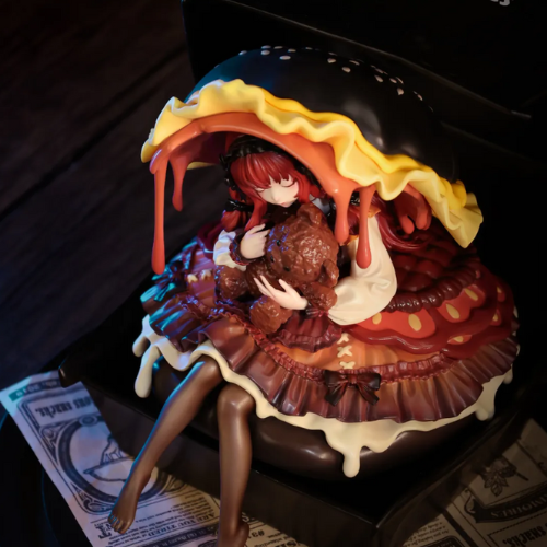 WeArtDoing Burger Fairies Angus Beef Burger Figure