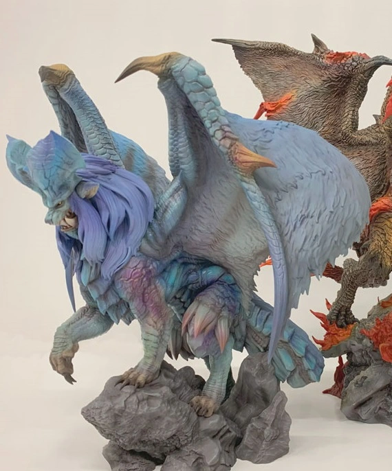 Capcom Figure Builder Creator's Model Monster Hunter Flame Queen Dragon Lunastra Figure (Single Shipment)