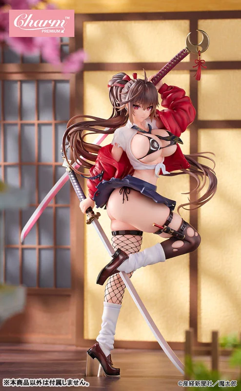 Charm Futou Fukutsu (Eshi100 12) Higi Nitouryuu Kagenui no Mai 1/6 Figure
