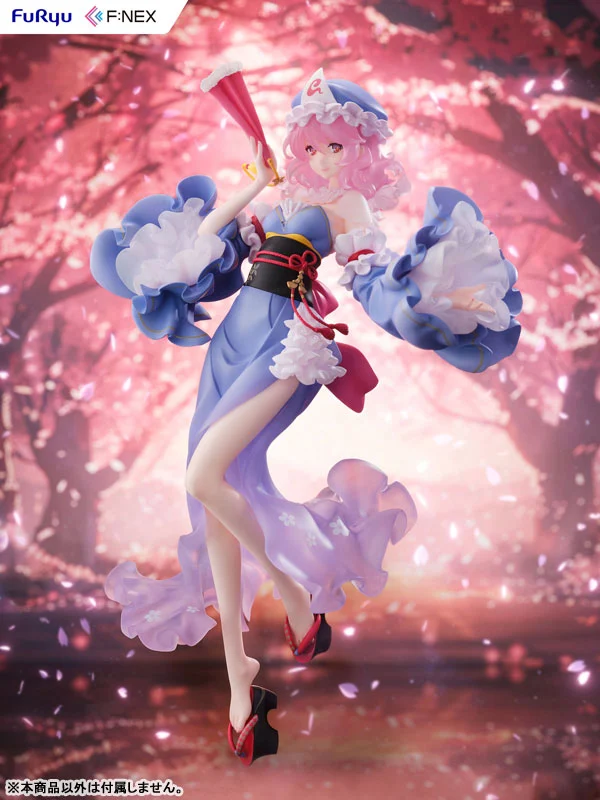 FURYU Touhou Project Yuyuko Saigyouji illustration by ideolo 1/6 Figure