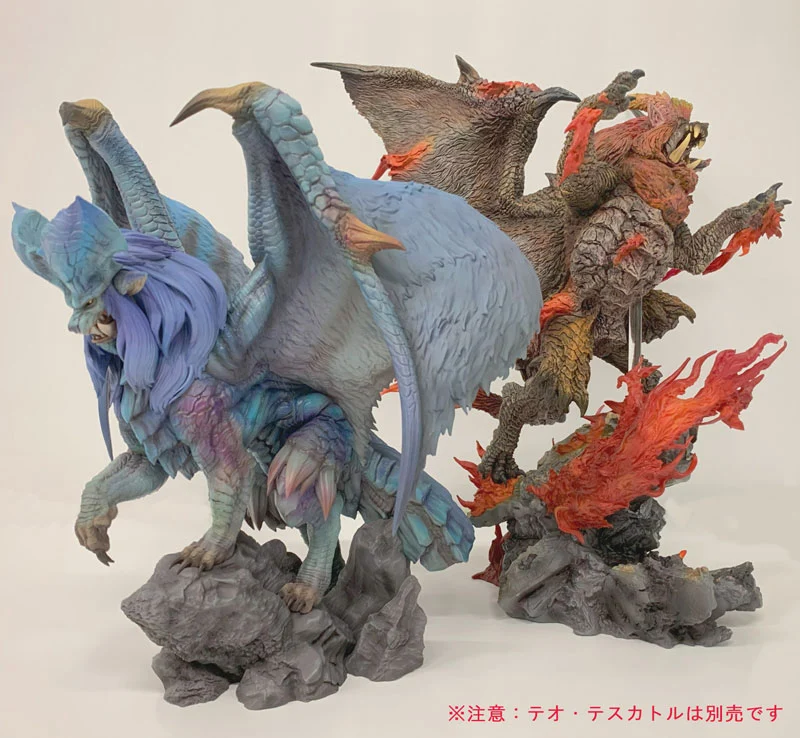 Capcom Figure Builder Creator's Model Monster Hunter Flame Queen Dragon Lunastra Figure (Single Shipment)