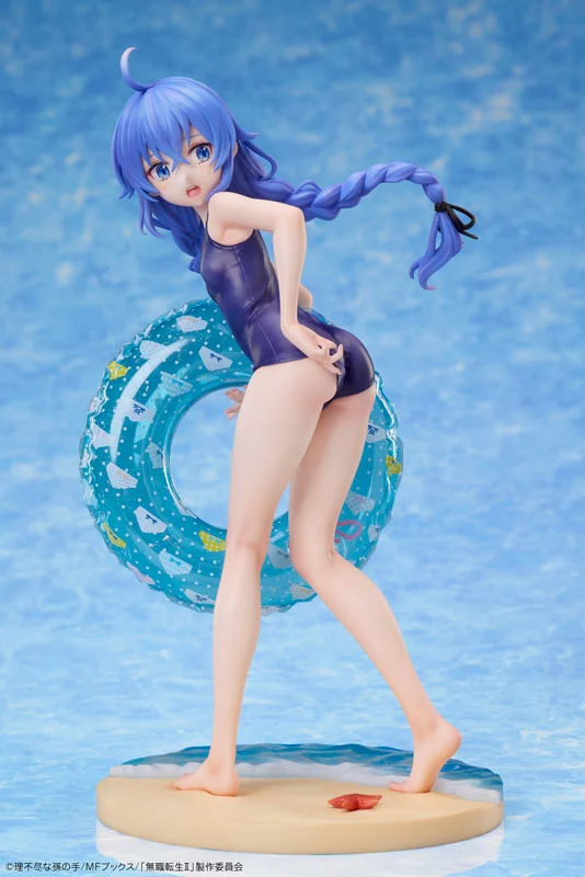DesignCOCO Mushoku Tensei Jobless Reincarnation II Roxy Migurdia navy blue swimsuit 1/7 Figure