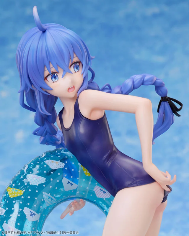 DesignCOCO Mushoku Tensei Jobless Reincarnation II Roxy Migurdia navy blue swimsuit 1/7 Figure