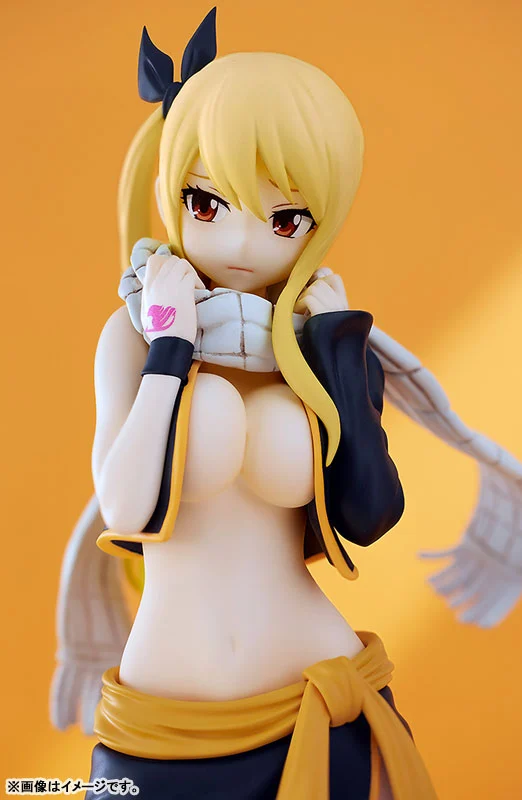 Good Smile Company GSC POP UP PARADE FAIRY TAIL (Comic) Lucy Heartfilia Natsu Costume Ver. L size Figure