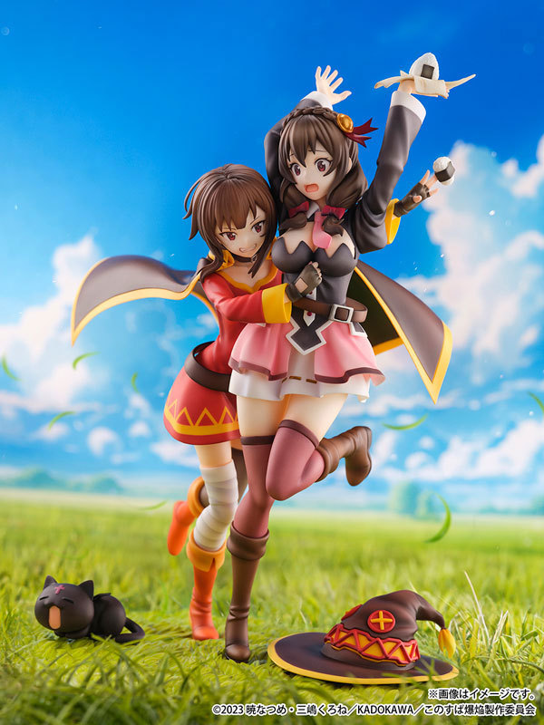 SHIBUYA SCRAMBLE FIGURE SSF Kono Subarashii Sekai ni Bakuen wo Megumin & Yunyun Futari wa Otomodachi Ver.1/7 Figure